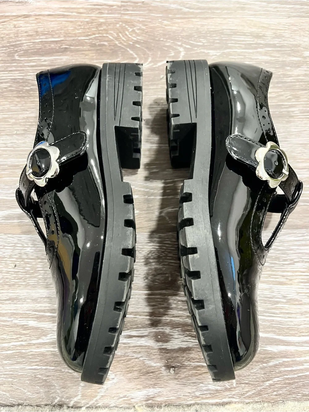 GAP Kids Black Patent Mary Jane Dress Shoes